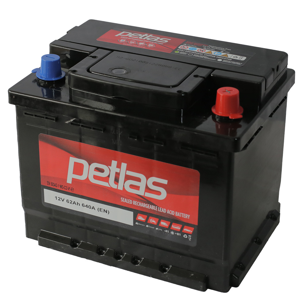 Petlas 62Ah · A